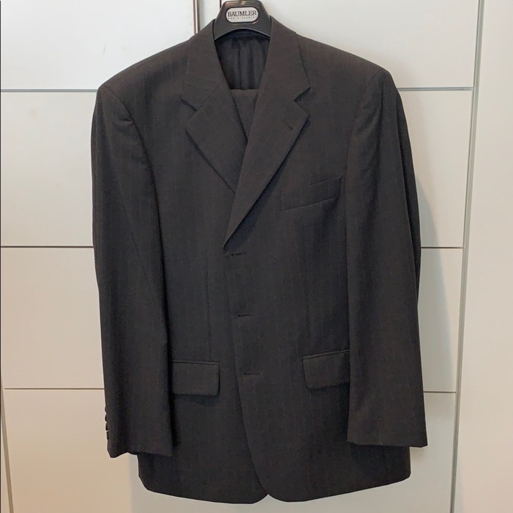 Classic Gray w/stripe Suit Jacket